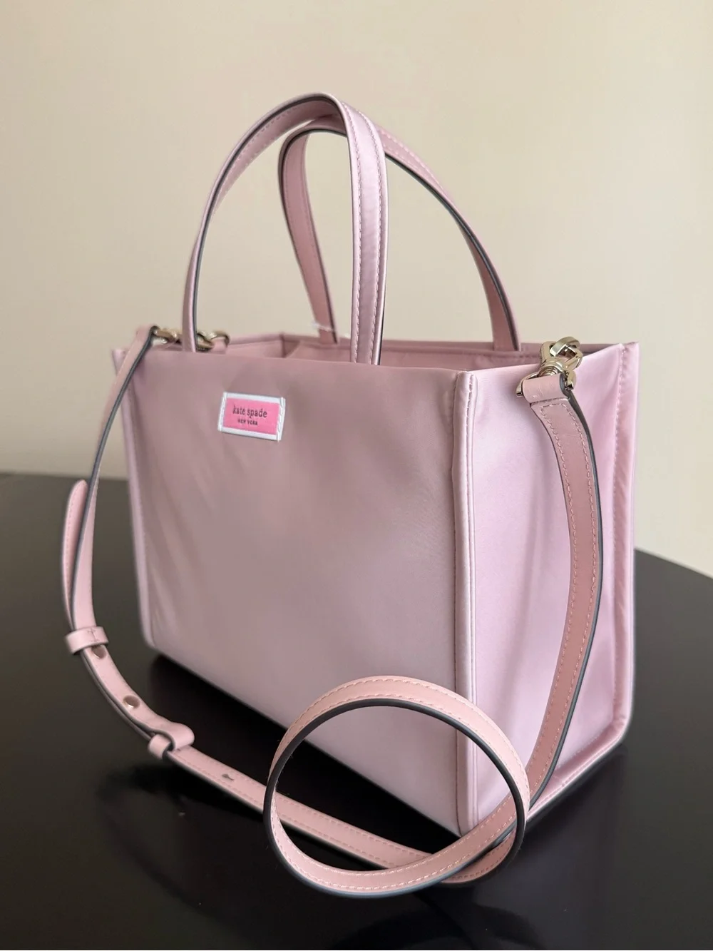 Kate Spade Sam Nylon Medium Satchel Madison Rouge